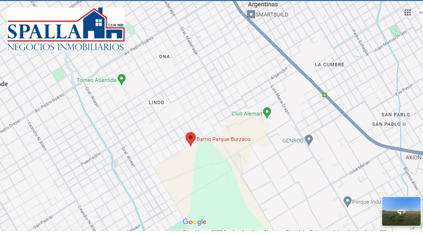 Lotes en Barrio Parque Burzaco - Partido de Almirante Brown