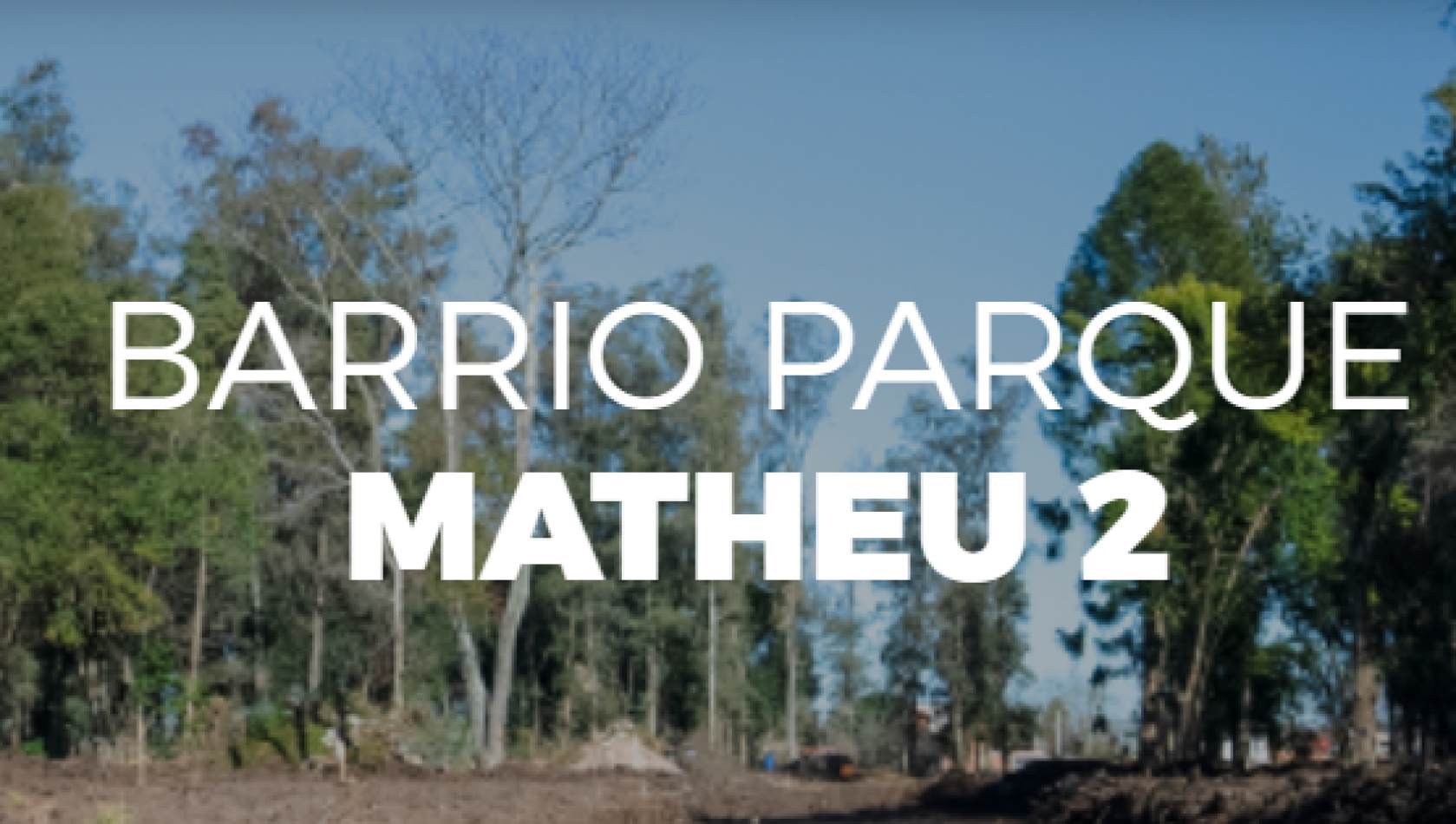 LOTE - "BARRIO PARQUE MATHEU II" - MATHEU, ESCOBAR a metros de la Ruta 25