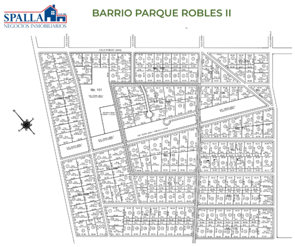 LOTES - "BARRIO PARQUE LOS ROBLES II" - PARADA ROBLES, EXALTACION DE LA CRUZ