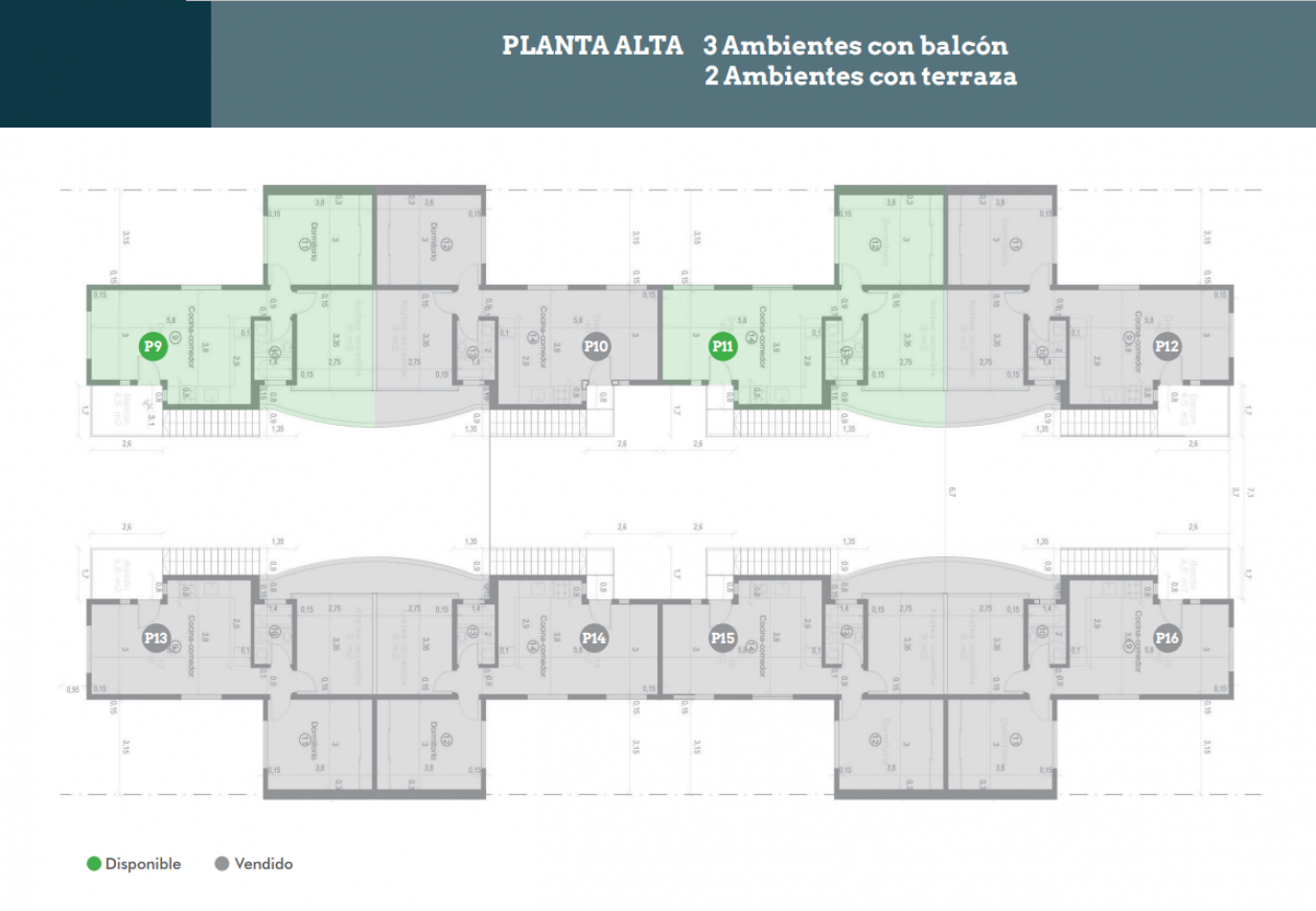 Departamento en Condominio BAILEN I en Venta - 3 Ambientes con jardin a estrenar - Pablo Nogues, Malvinas Argentinas - APTO CREDITO