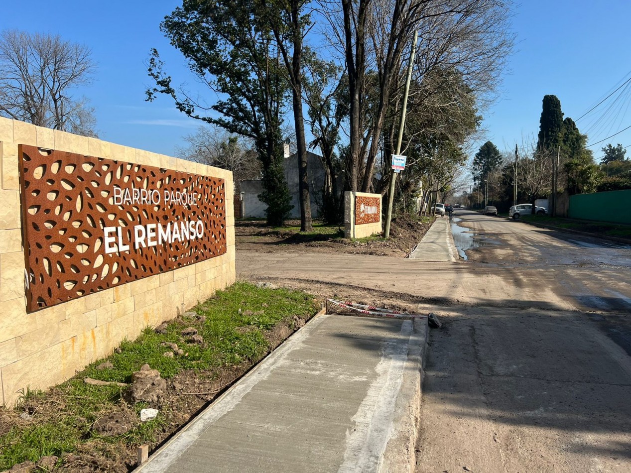 LOTEO EN BARRIO PARQUE EL REMANSO - BARRIO LOS JAZMINES - PILAR, DEL VISO