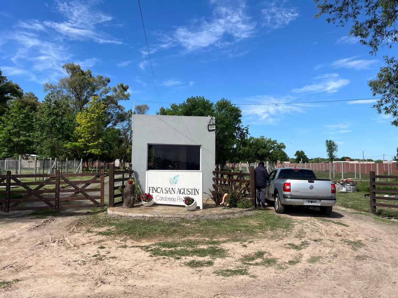 LOTES EN BARRIO SEMICERRADO - FINCAS SAN AGUSTIN - ZONA LA LONJA, PILAR. ESCRITURA INMEDIATA