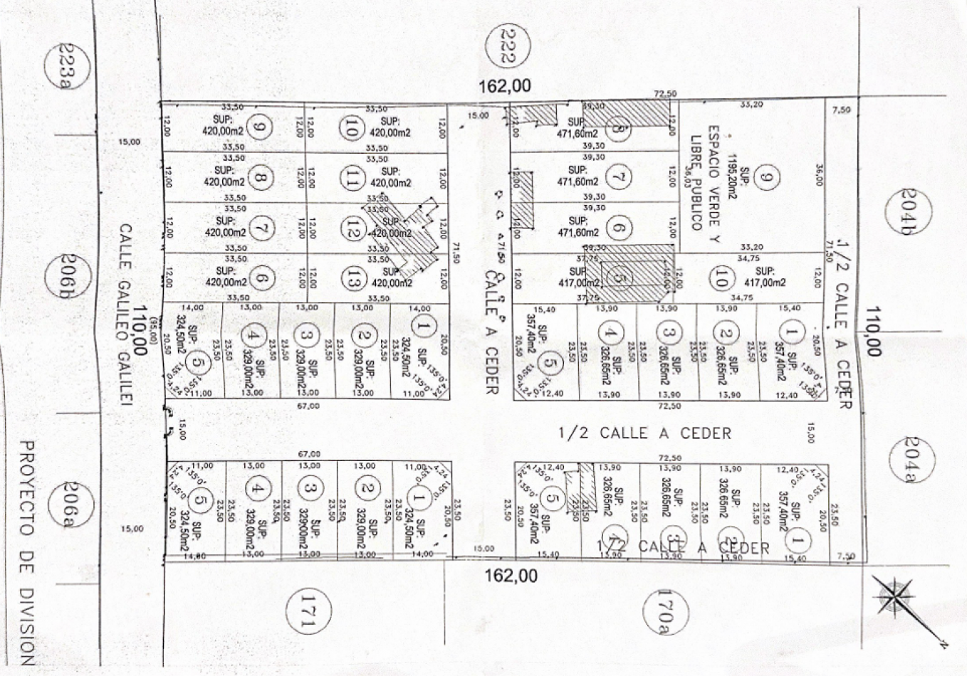 Lotes en Chacras de Teofilo - Trujui - Partido de Moreno
