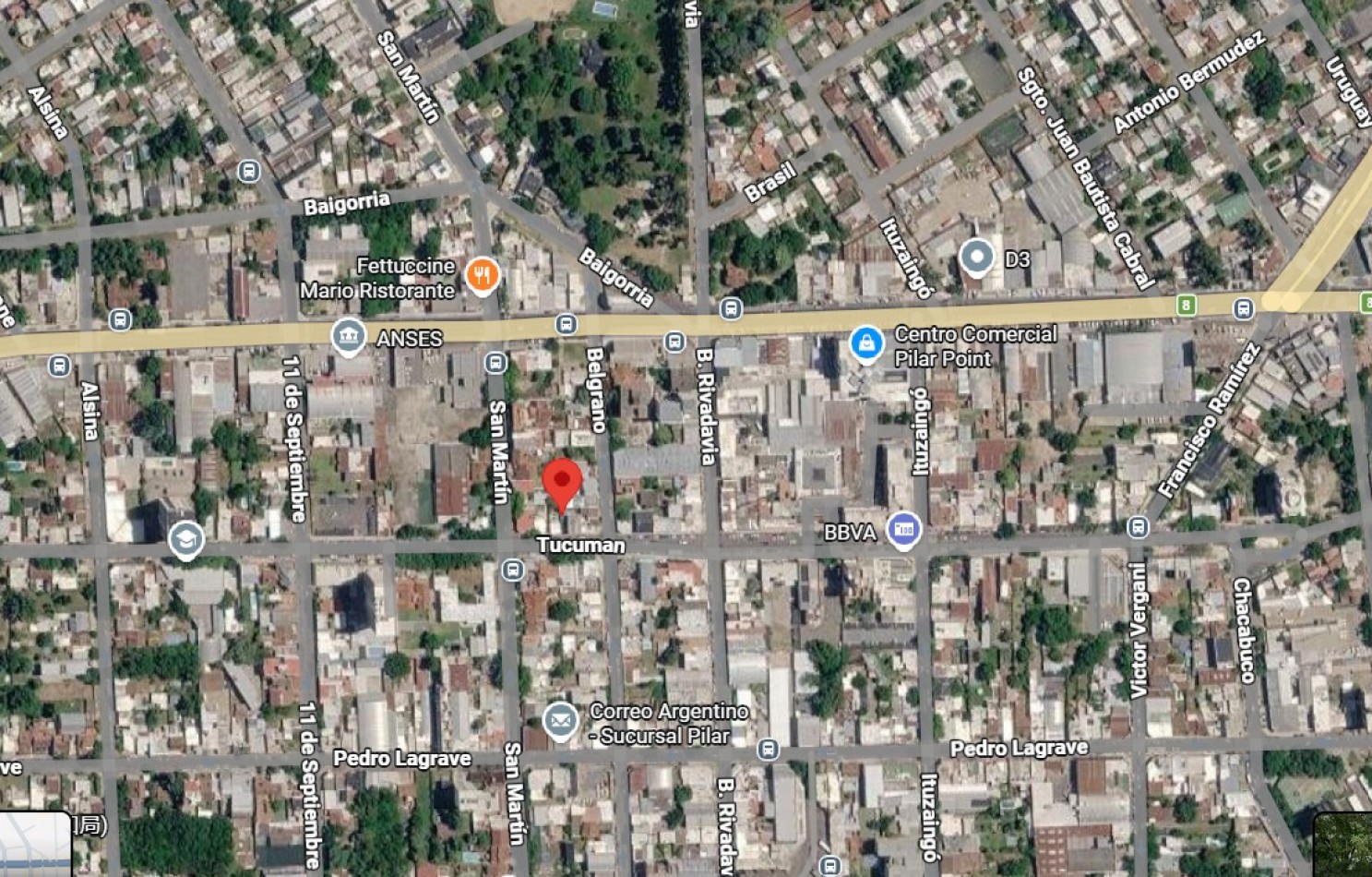 ALQUILER DE LOCAL COMERCIAL PILAR CENTRO