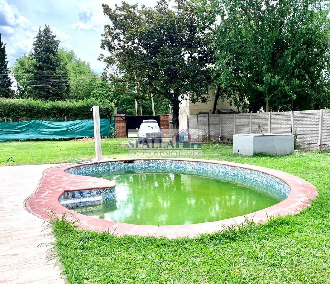 CASA QUINTA DE 2 AMBIENTES EN VENTA CON PISCINA - LA PILARICA, PILAR - APTO CREDITO