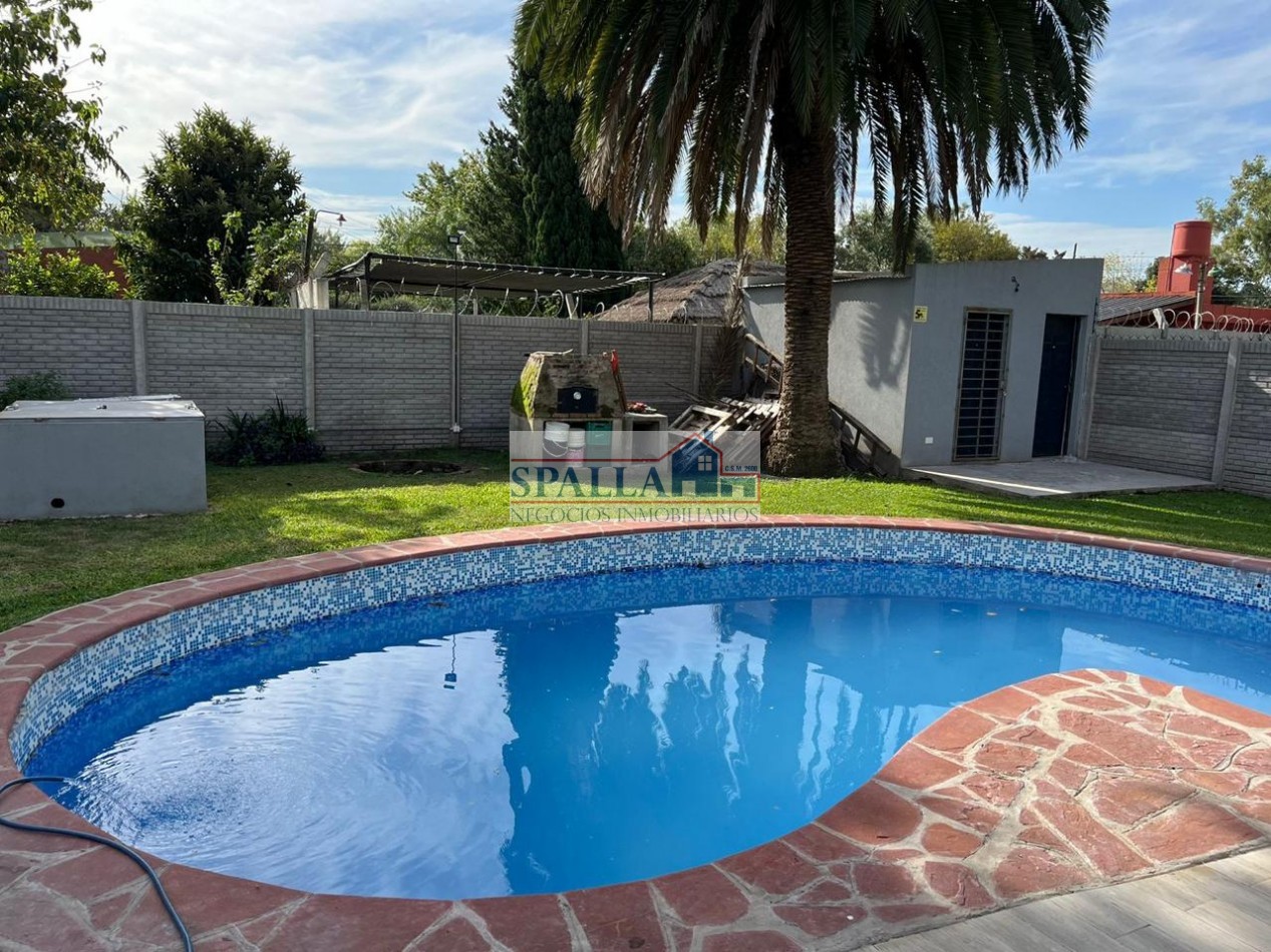 CASA QUINTA DE 2 AMBIENTES EN VENTA CON PISCINA - LA PILARICA, PILAR - APTO CREDITO