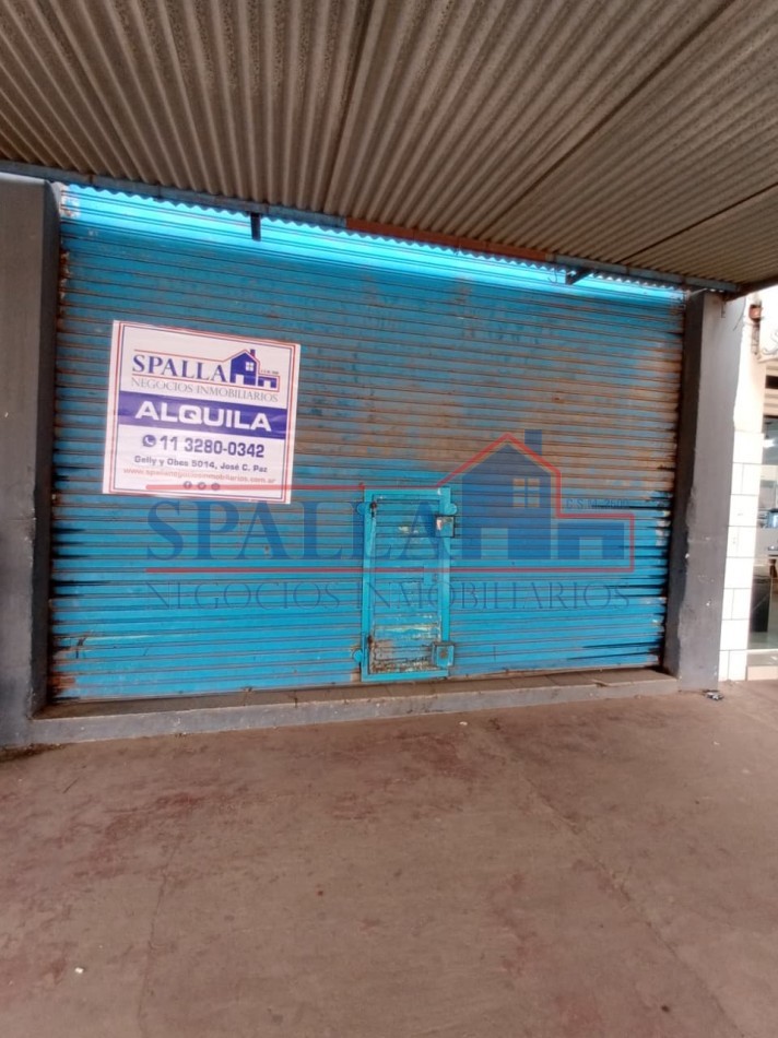 LOCAL COMERCIAL EN ALQUILER AV. CROACIA JOSE C. PAZ - ZONA COMERCIAL