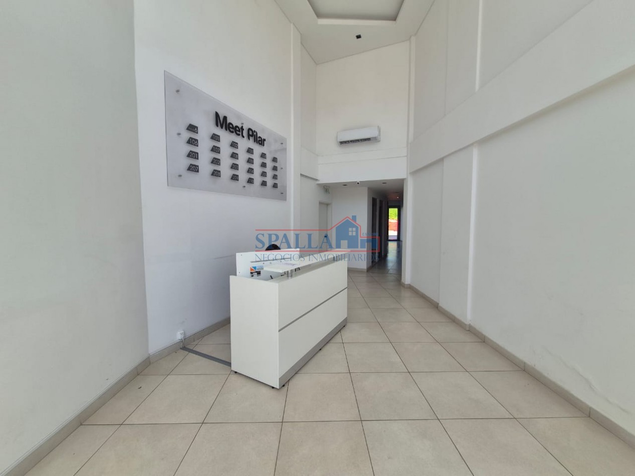 ALQUILER MONOAMBIENTE USO PROFESIONAL EN EDIFICIO MEET PILAR A ESTRENAR