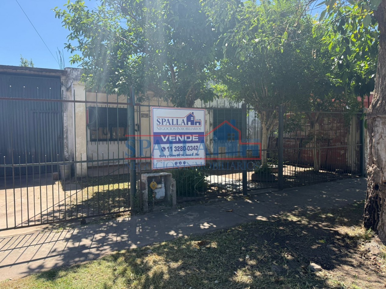 CASA EN VENTA - 3 AMBIENTES CON FINANCIACION - JOSE C PAZ