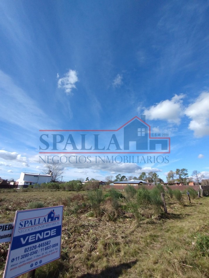 TERRENO EN VENTA 1.605m2 EN VILLA ROSA, PILAR. (apto financiacion) 