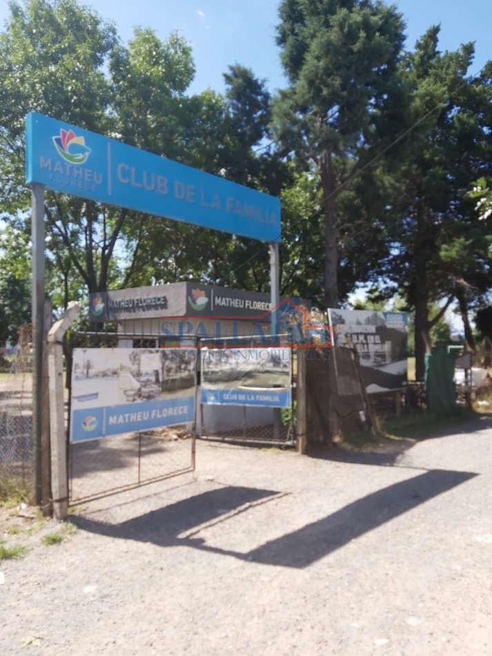 LOTES - "MATHEU OPEN" - MATHEU, PARTIDO DE ESCOBAR - POSESION Y ESCRITURA INMEDIATA