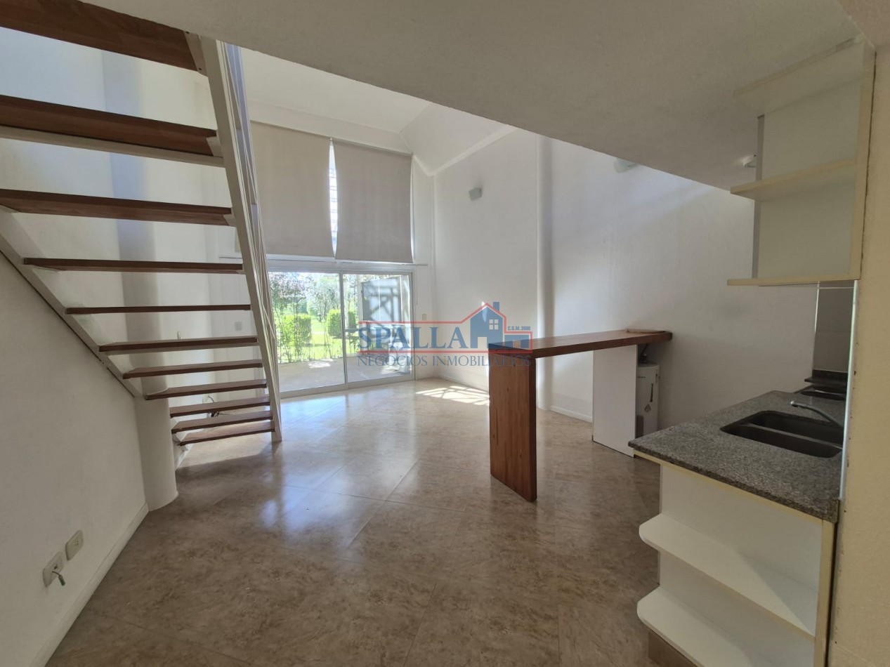 ALQUILER LOFT 2 AMBIENTES CON COCHERA - ALTOS DEL MOLINO - PILAR