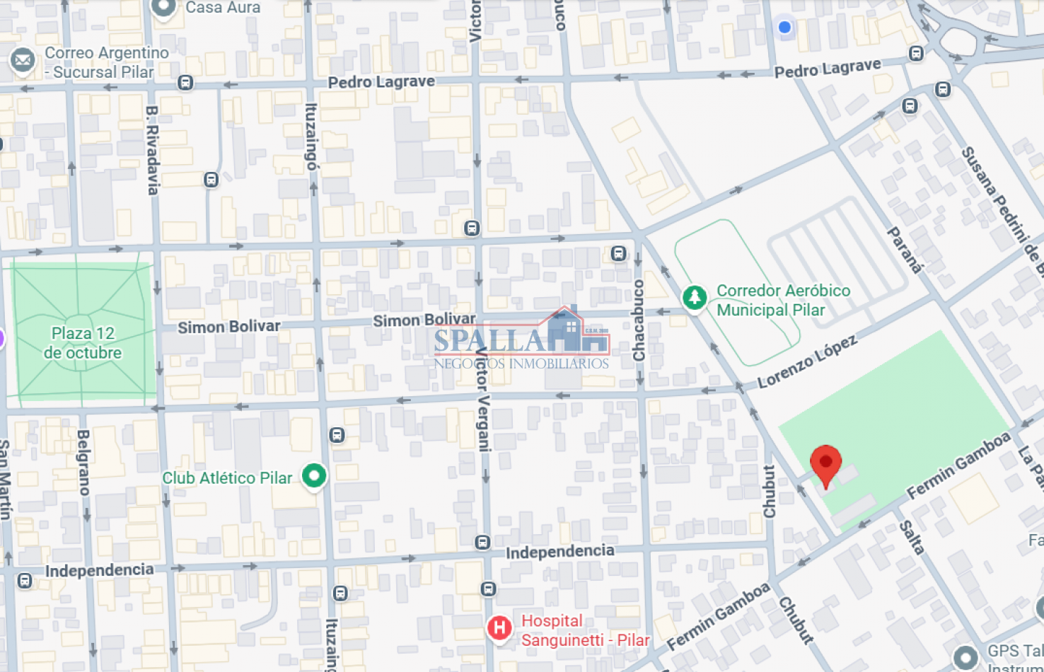 ALQUILER TRES AMBIENTES EN PILAR CENTRO CON COCHERA