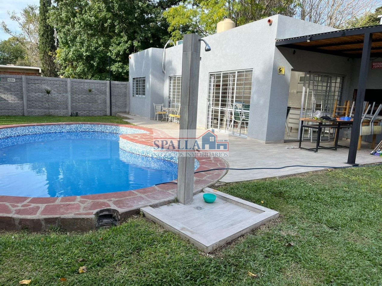 CASA QUINTA DE 2 AMBIENTES EN VENTA CON PISCINA - LA PILARICA, PILAR - APTO CREDITO