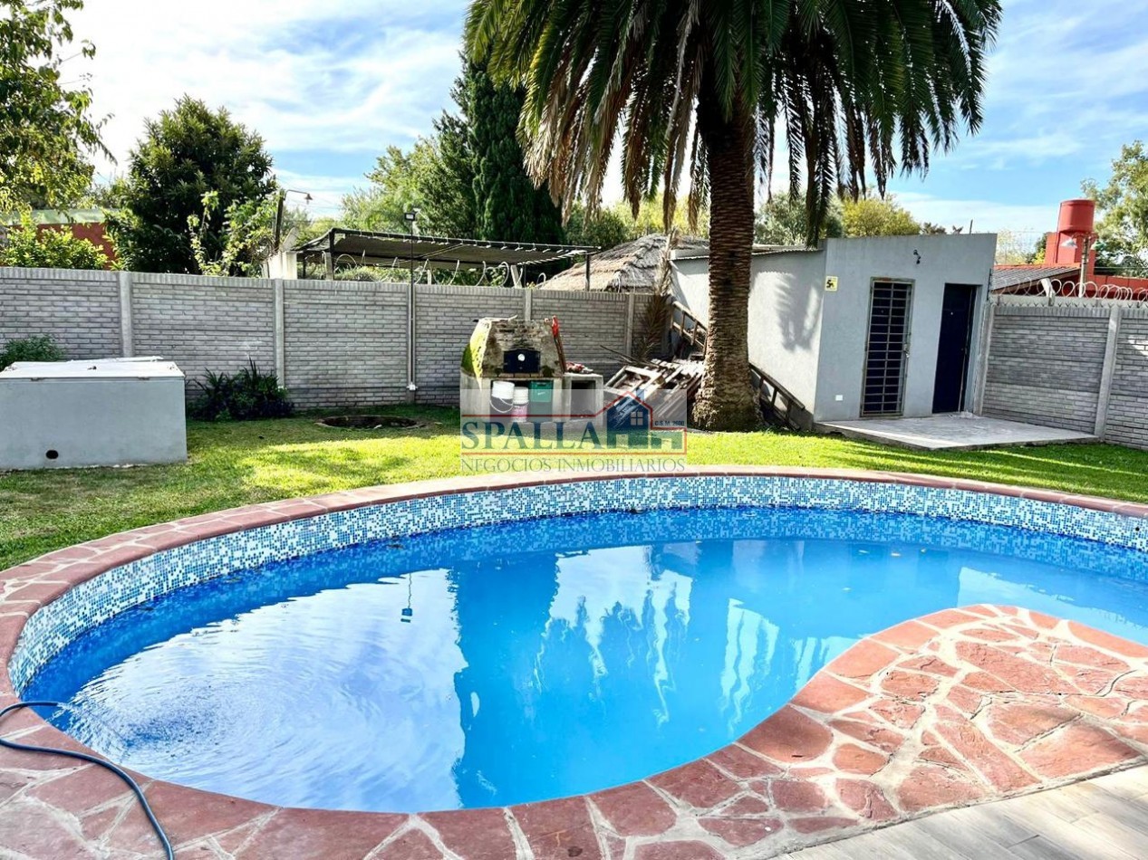 CASA QUINTA DE 2 AMBIENTES EN VENTA CON PISCINA - LA PILARICA, PILAR - APTO CREDITO