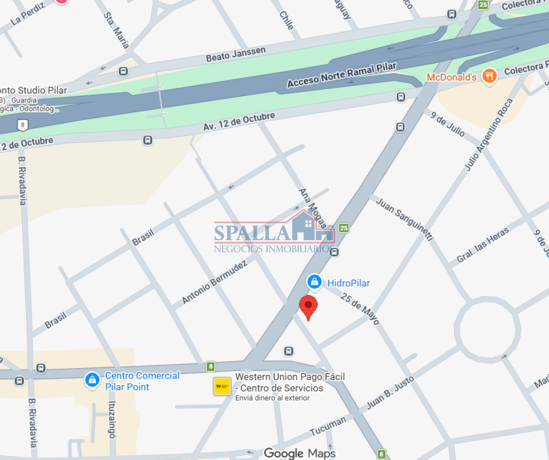 ALQUILER LOCAL PILAR CENTRO A METROS DE PANAMERICANA