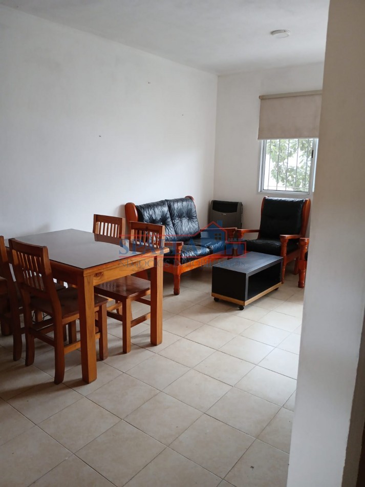 ALQUILER TRES AMBIENTES AMOBLADO COMPLEJO EN MANZANARES SIN EXPENSAS