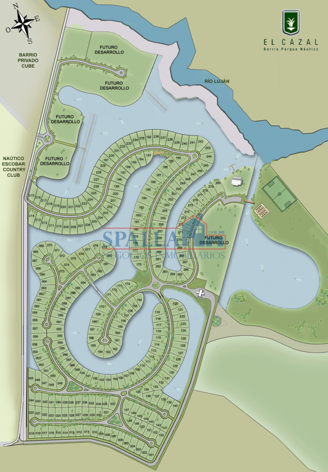 LOTE EN VENTA, BARRIO PARQUE NAUTICO EL CAZAL, PARTIDO DE ESCOBAR