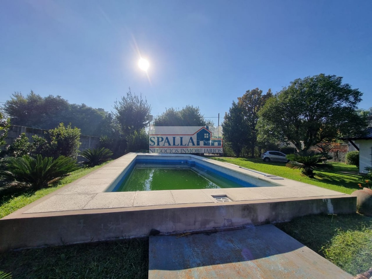 OPORTUNIDAD - VENTA QUINTA CON PILETA BARRIO LA ALBORADA SOBRE TRES LOTES DERQUI PILAR