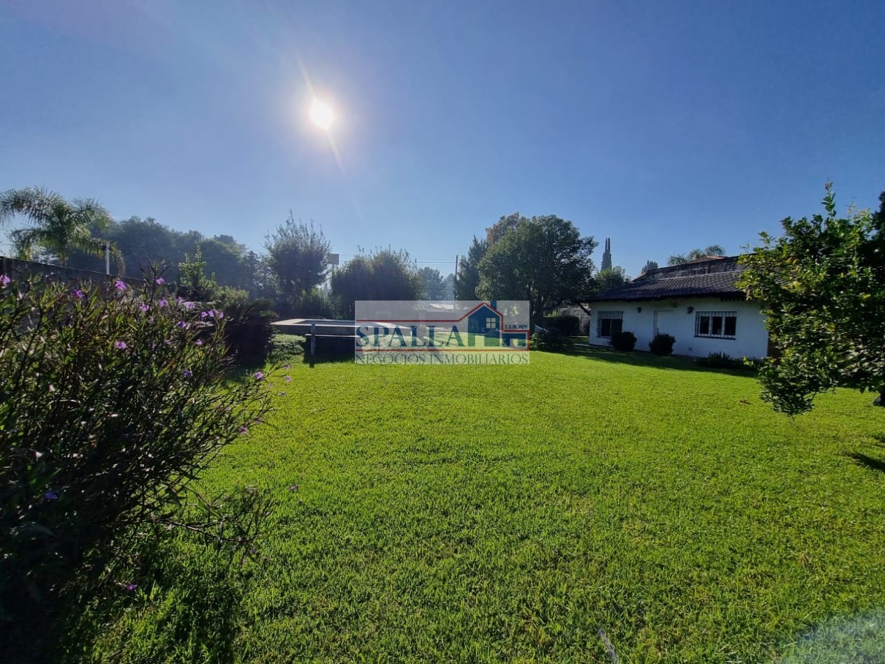 OPORTUNIDAD - VENTA QUINTA CON PILETA BARRIO LA ALBORADA SOBRE TRES LOTES DERQUI PILAR