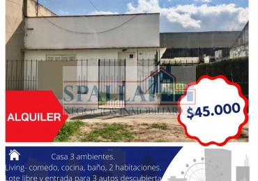 CASA 3 AMBIENTES!!!!